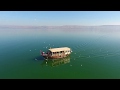 Озеро Кинерет и город Тверия с птичьего полета