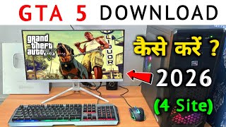GTA 5 Download Kaise Kare 2026 | 4 Popular Site GTA 5 Game Download PC Laptop screenshot 4