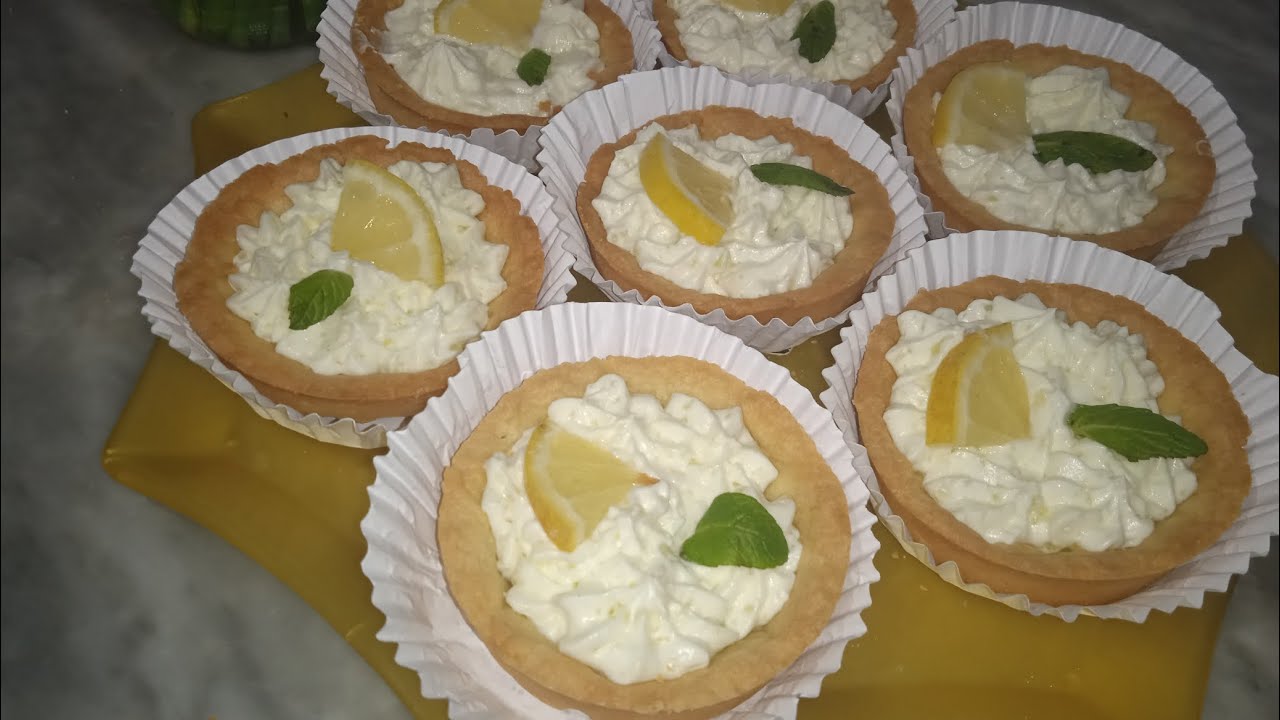 ليتارتولات الليمون يبردو القلب ❤️🍋 بعجينة تجي طرية وهشيشة 