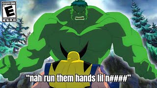 That Time Hulk Spun The Block On Wolverine