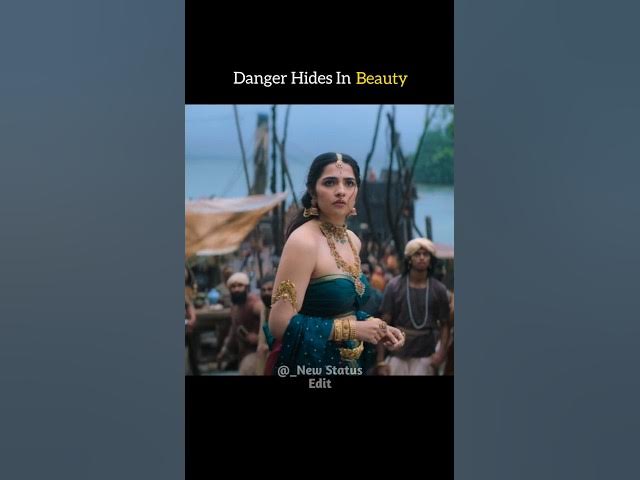 Beauty In Danger 💯 Kantara WhatsApp Status 🔥 #statusvideo #rishabshetty #rukminivasanth #kantara