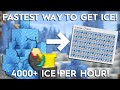 Minecraft Easy Ice Farming Method - 4000+ Per Hour