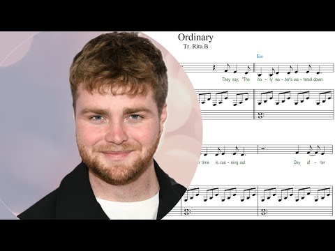 Ordinary (Duo piano and vocal with lyrics and chords) - Alex Warren