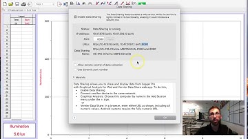 Vernier Logger Pro Data Share to iPad