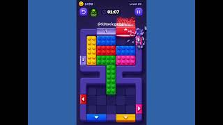 Block Out! ColorSort Puzzle Level 20 Gameplay Solution 
