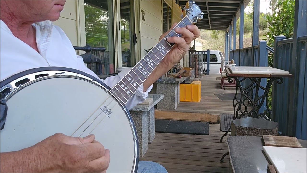 Colonel Fraser, Irish Reel on banjo. 2024.