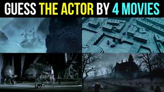 Guess The Actor By 4 Movie Frames  Hard Movie Quiz 