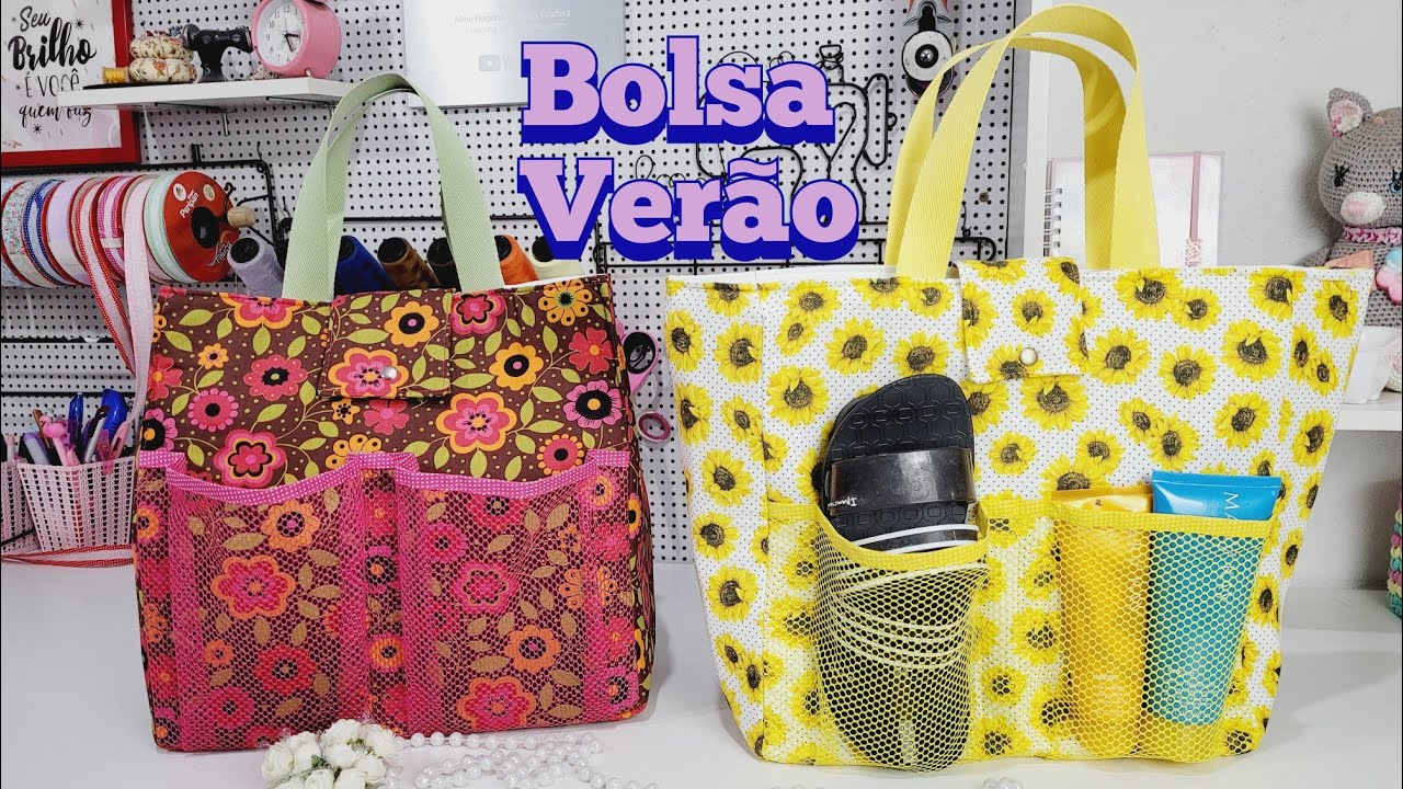 Sacola Verão / Bolsa de praia