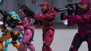 Red Vs Blue   AMV   Nightcore Cant Hold Us Halo