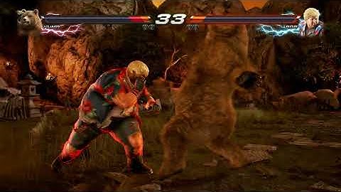 Tekken 7 | Kuma 💥 Bob | CPU vs CPU AI vs AI