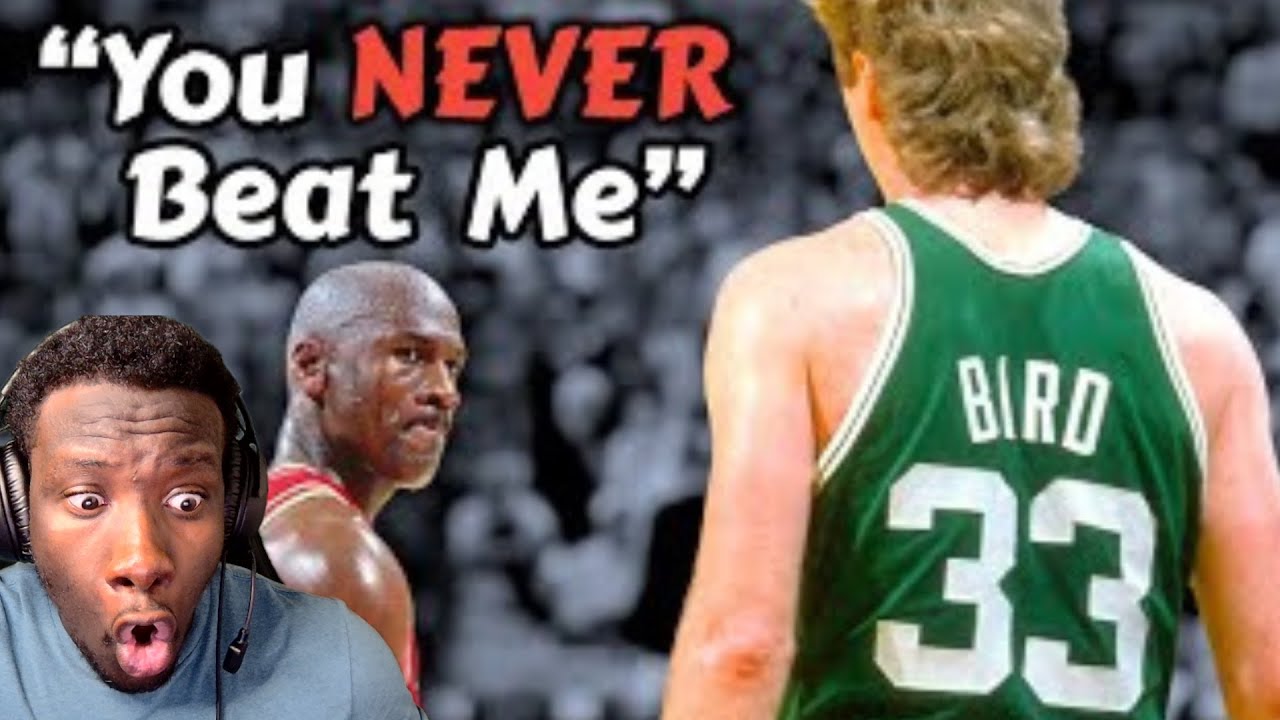 Реакция фаната Джордана на САМУЮ БЕЗУМНУЮ историю противостояния Ларри Берда и Майкла Джордана!