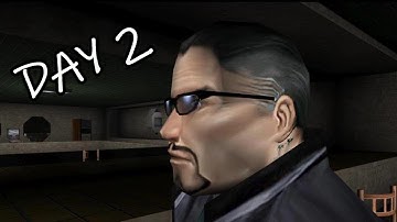 Deus Ex: Zodiac (Deus Ex mod) Play as Paul Denton - Gameplay Walkthrough - Day 2