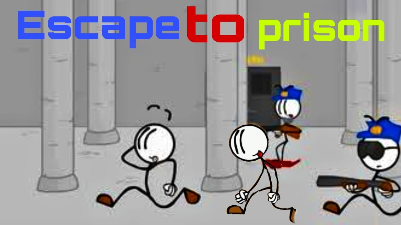 A Stikman escape to prison and so funny game and liked video and ...