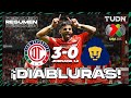 Resumen y goles  toluca 30 pumas  cl2024  liga mx j12  tudn