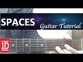 &quot;SPACES&quot; - One Direction | Guitar Tutorial (Lesson)