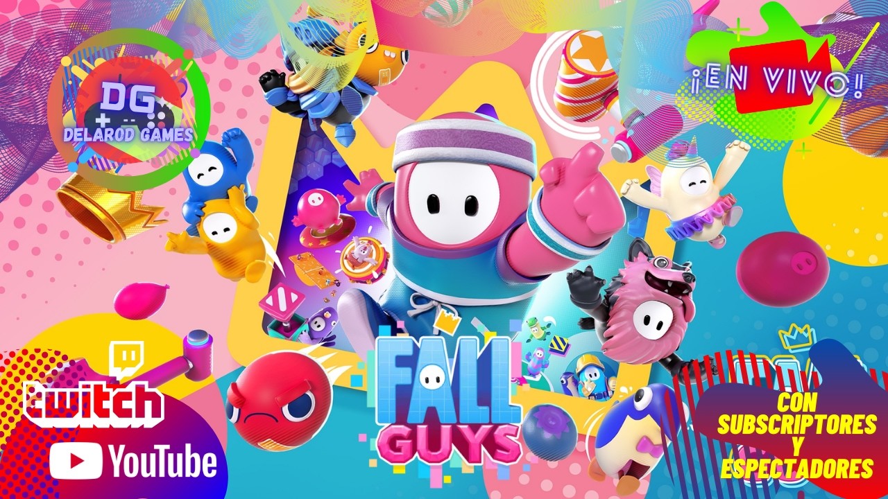 Jugando con Subs | Fall Guys | RickyDelarod