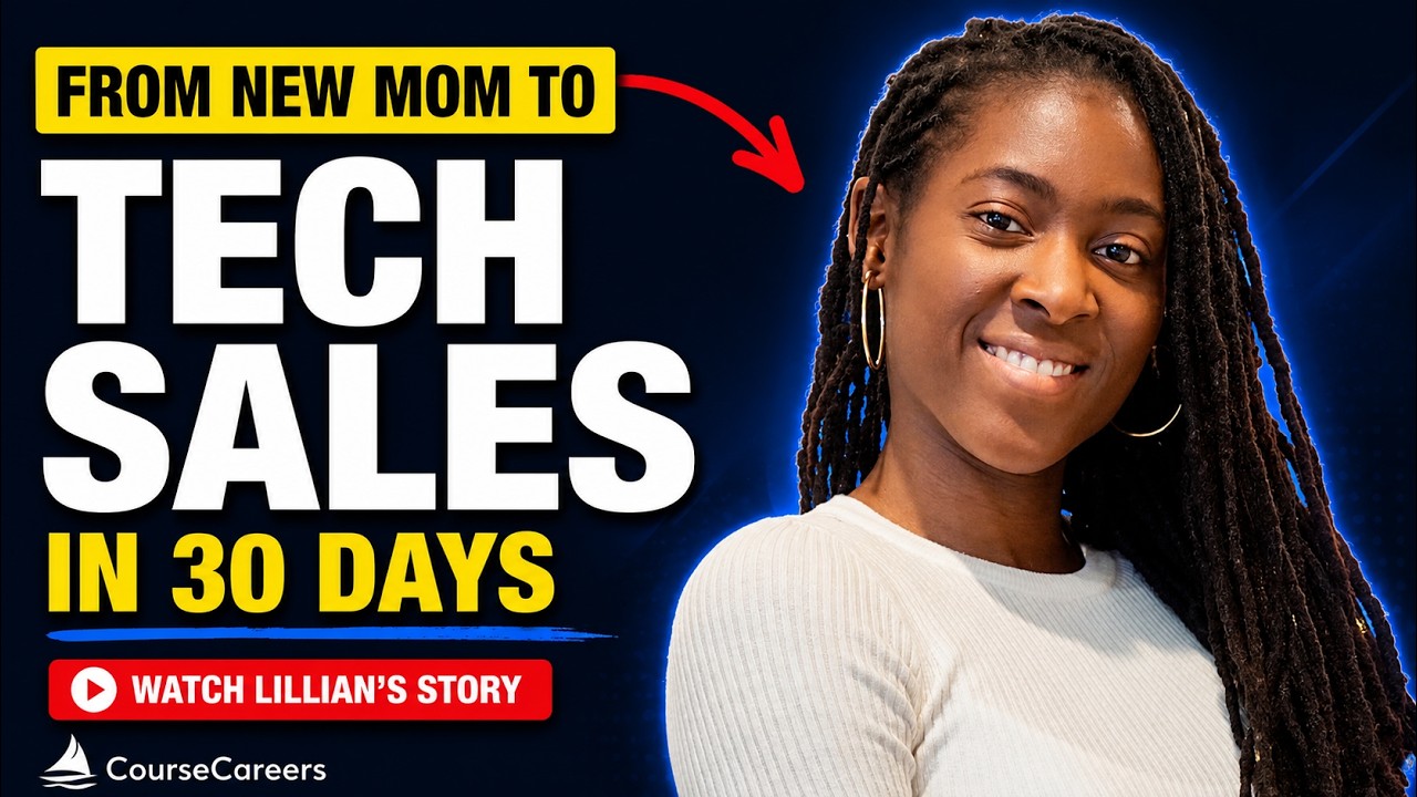 From New Mom to Tech Sales Rep in 30 Days!