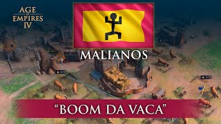 COMO JOGAR DE MALIANOS - GUIA Build Order - Age of Empires 4