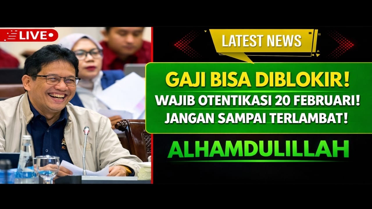 GAWAT! Tanpa Otentikasi ANDAL —Gaji Bulanan Bisa Ditahan Sampai Verifikasi Selesai