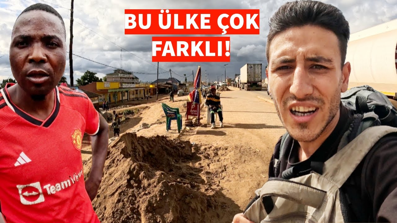 FAKİR ÜLKE ZAMBİYA’YA GİRERKEN BAKIN NELER OLDU! KARA SINIRINDAN TEHLİKELİ YOLCULUK!