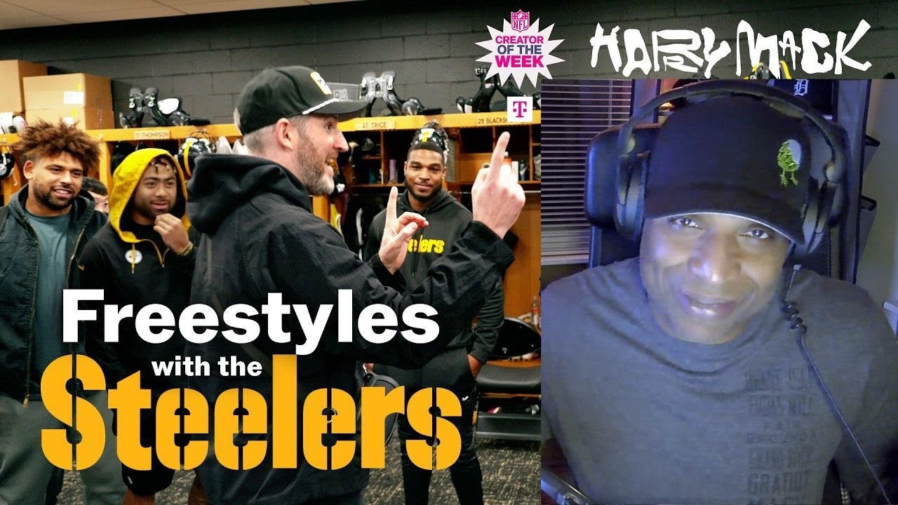 Гарри Мак «Pittsburgh Steelers Freestyle» 2025 (РЕАКЦИЯ В ПРЯМОМ ЭФИРЕ)