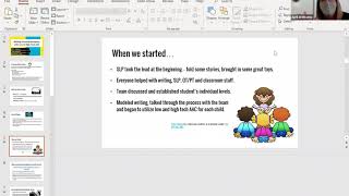 Personal Narrative Writing with Low and High Tech AAC