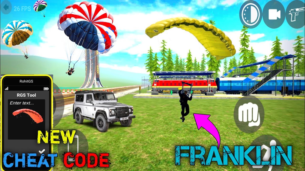 sky fly 😱 indian bike driving 3d game new cheat code and new update ...