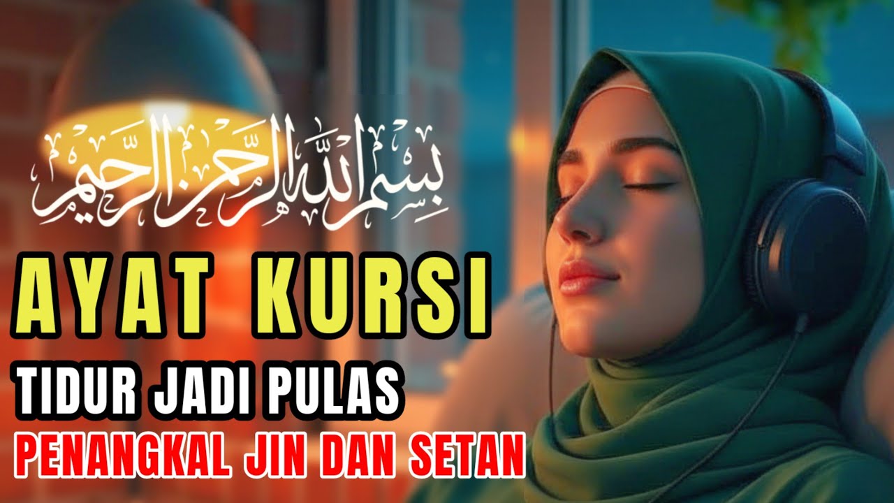 AYAT KURSI PENGANTAR TIDUR, AYAT KURSI PENGUSIR SETAN DAN JIN, ALQURAN PENGANTAR TIDUR
