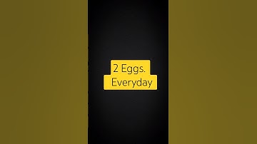 What happens to your body if you eat 2 eggs everyday!?                     #healthy #doctor #fitness