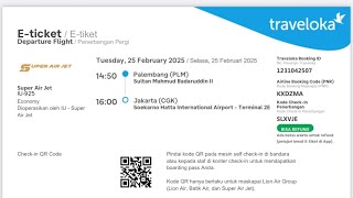 HOW TO VIEW YOUR PLANE TICKET BOOKING CODE ON TRAVELOKA