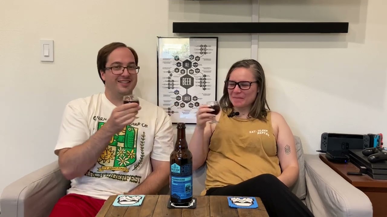 Summer Beer Review Bottle Logic Brewing Phosphorescence