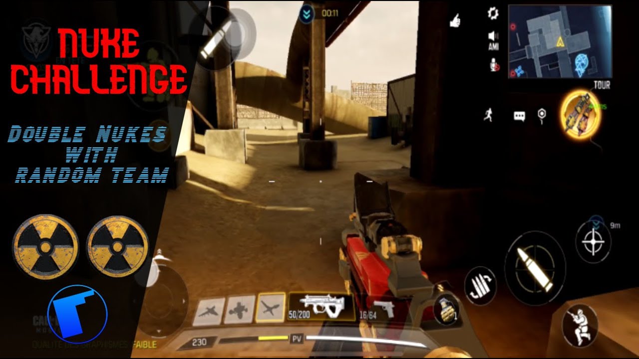 Nuke Challenge :  Double Nukes on COD Mobile FR