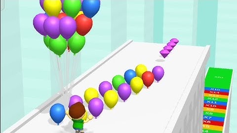 Balloon Boy 3D - GamePlay All Levels Android, iOS. Level 11 to 15.