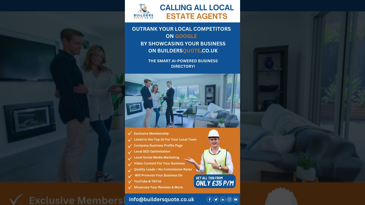Calling All Local Estate agents | Builders Quote