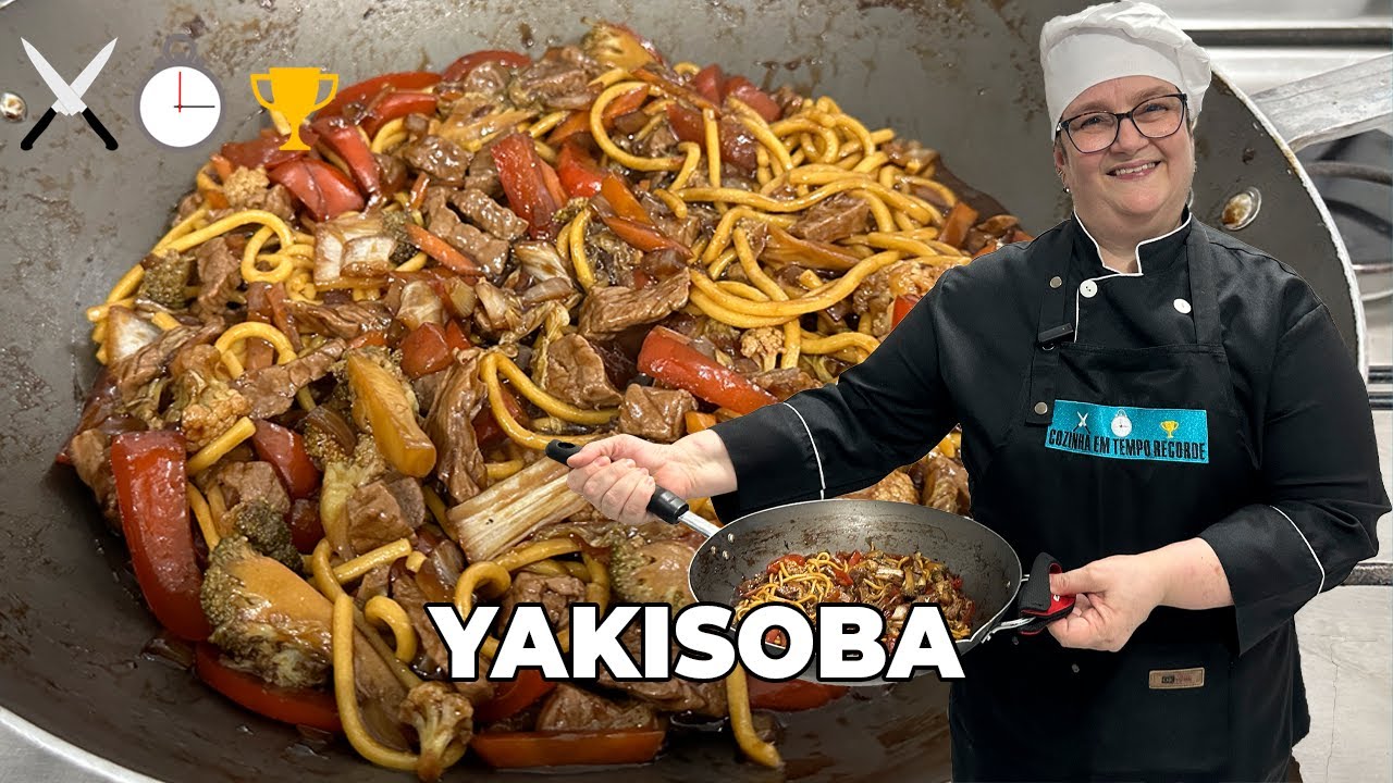 Como Fazer YAKISOBA - Cozinha em Tempo Recorde
