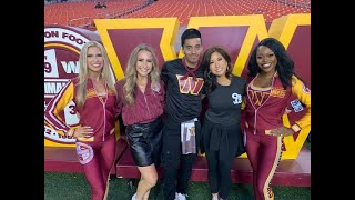 Celebrity On the field with the Commanders dance team Net Worth