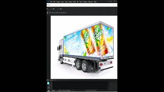 Truck Mockup! #photoshop #shorts