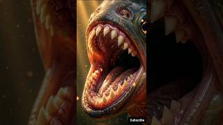 Choti Si Machhli, Lekin Attack Sabse Khatarnaak | Piranha Attack Story 😳 #facts #shorts #piranha