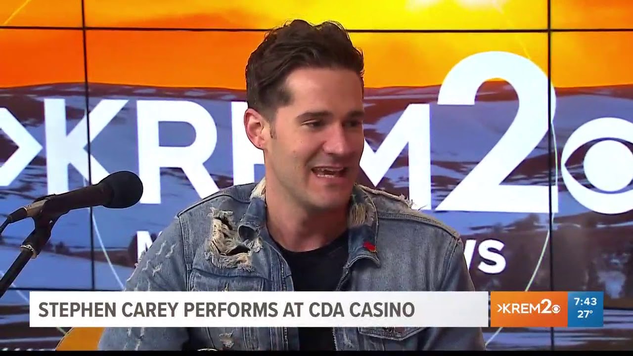 Stephen Carey Performs at Coeur d'Alene Casino
