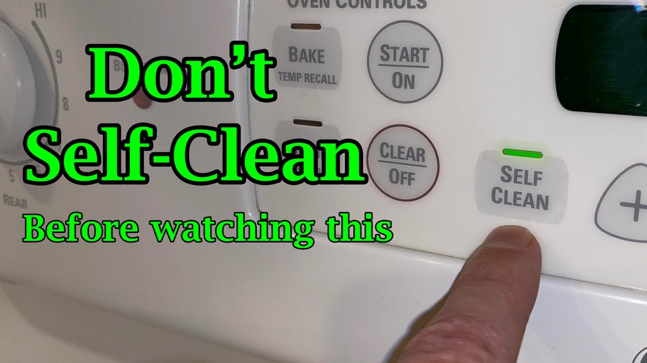 Oven SelfClean problems shorts YouTube
