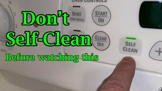 Oven Self-Clean problems #shorts