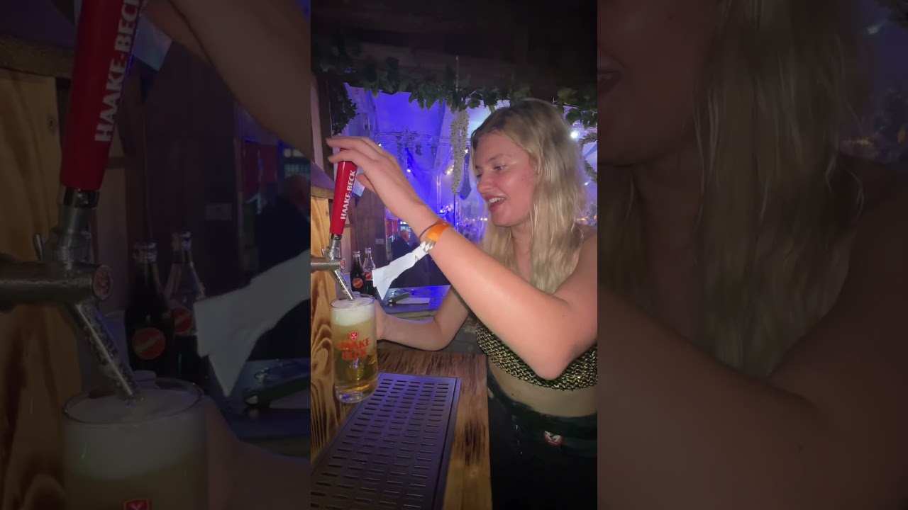 Разливаем пиво по-немецки 🇩🇪