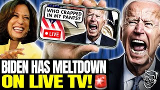 🚨Biden Just Had A Raging, Screaming SEIZURE On LIVE-TV | ATTACKS Press For Asking If Fit For Office