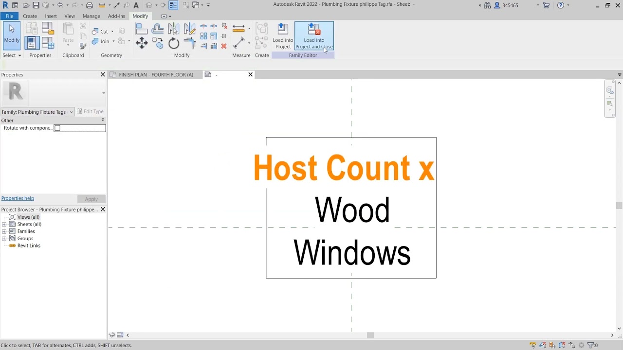 DSCONS | Revit 2022 - Xoay và kiểm soát góc của Tag