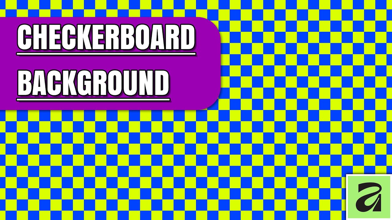 How to Create a Checkerboard Background in Affinity