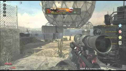MW3 quickscope ownage