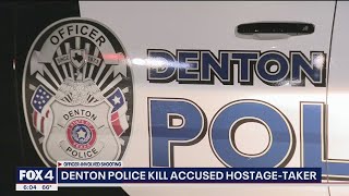 Denton police officer fatally shoots man who allegedly held woman at knifepoint