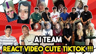 AI TEAM REACT VIDEO PASANGAN CUTE TIKTOK !!! KECOMELAN SAMAD TIADA TANDINGANNYA...