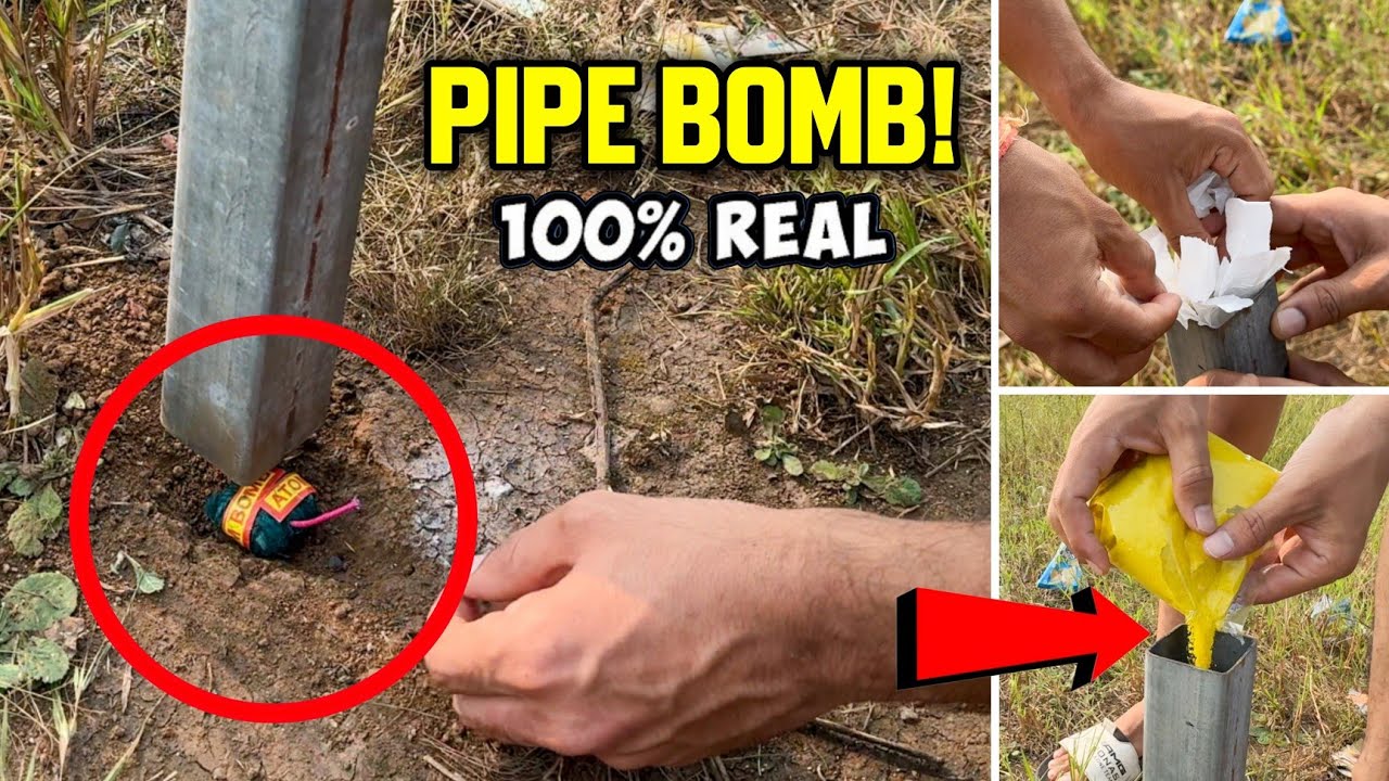 PIPE BOMB BLAST! 🤯 Sutli Bomb Aur Colour Ka Experiment | Khatarnak DIY Challenge