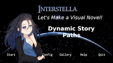 Make a Visual Novel in Unity 2023 - Episode 21 (part1) Dynamic Story Paths